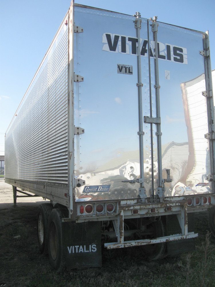 image for item 6536 1981 Great Dane 810TL436 48' dry van trailer