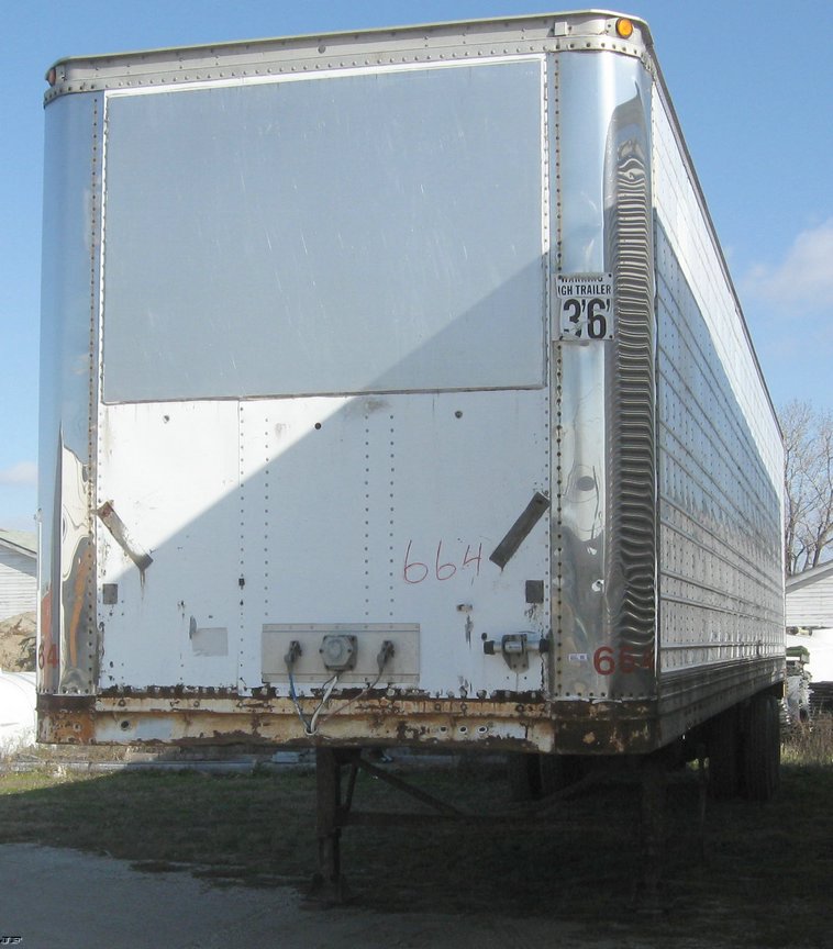 image for item 6537 1989 Trailmobile 45' refrigeration trailer