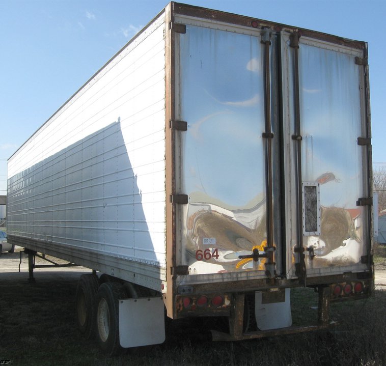 image for item 6537 1989 Trailmobile 45' refrigeration trailer