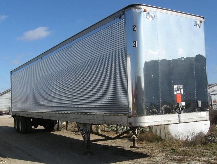 image for item 6538 1986 Great Dane 8101TJWL48 48' dry van trailer