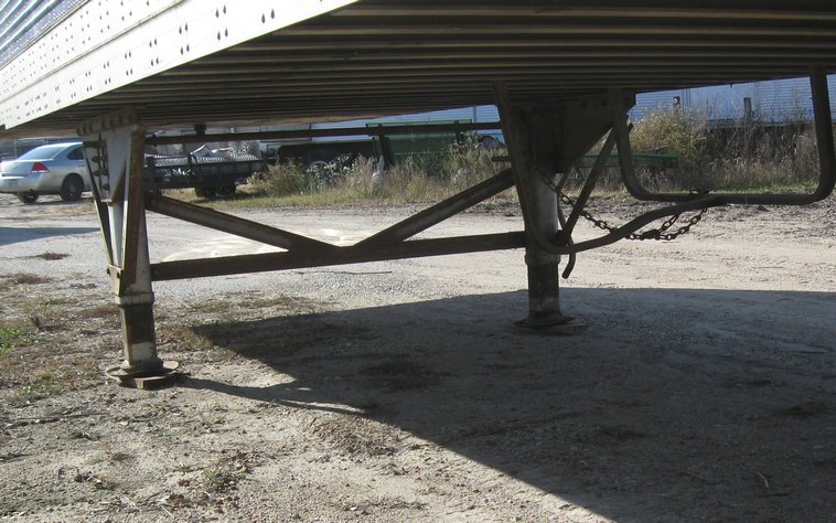 image for item 6538 1986 Great Dane 8101TJWL48 48' dry van trailer