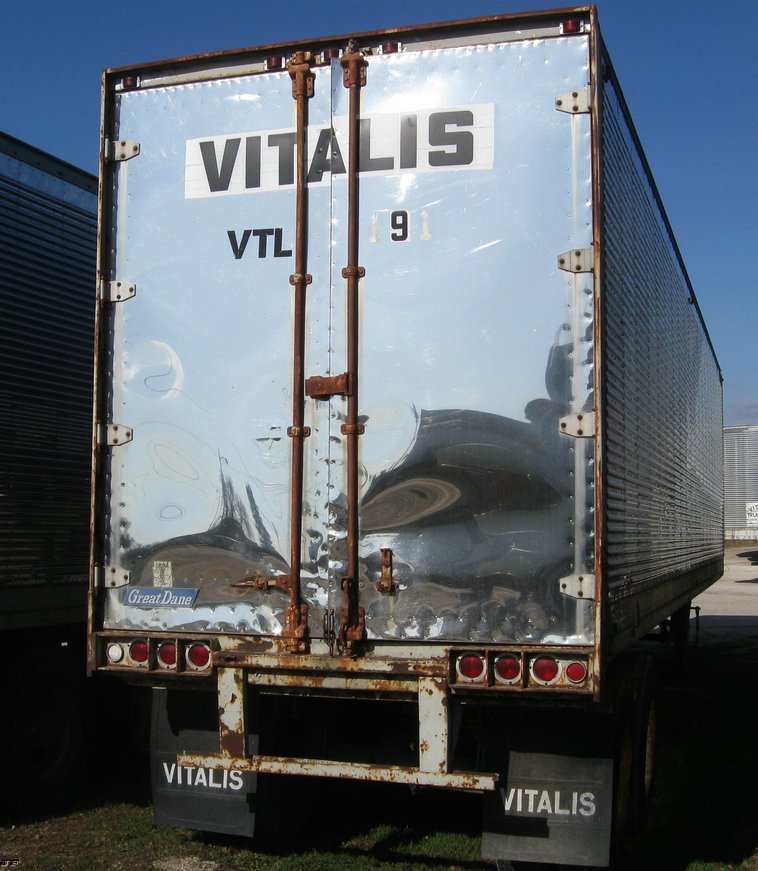 image for item 6540 1972 Great Dane 42' dry van trailer