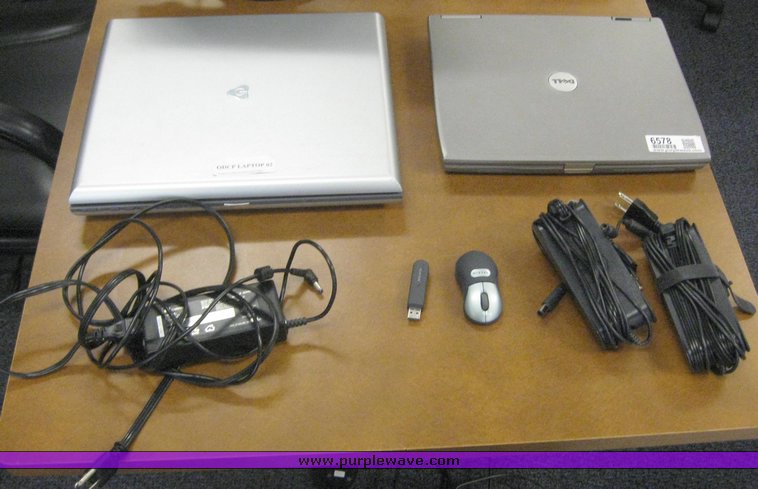 image for item 6578 (2) laptop computers