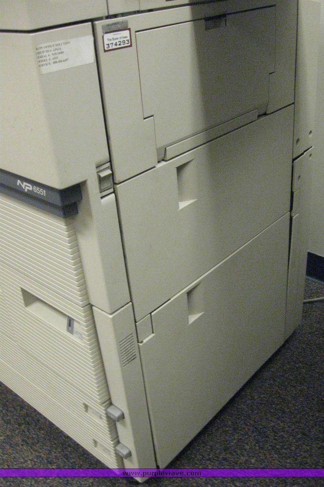 image for item 6593 Cannon NP6551 copier