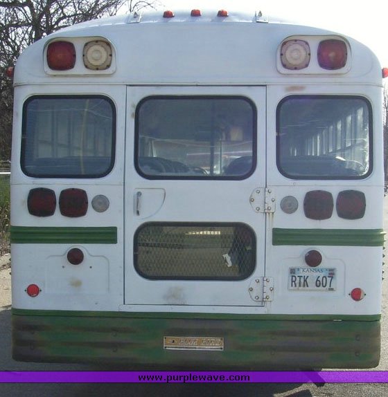 image for item 1000 1973 Ford Blue Bird bus