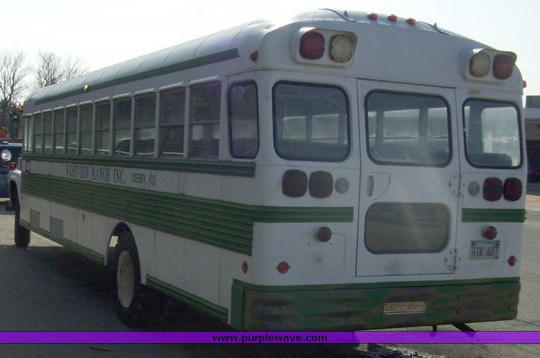 image for item 1000 1973 Ford Blue Bird bus