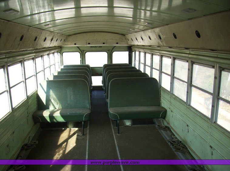 image for item 1000 1973 Ford Blue Bird bus