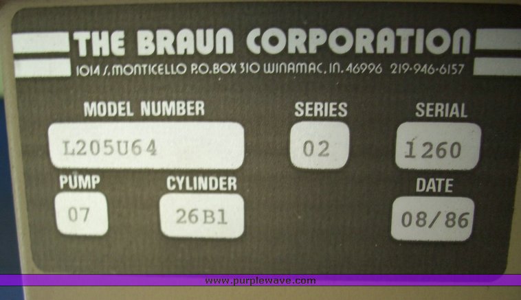 image for item 1000 1973 Ford Blue Bird bus