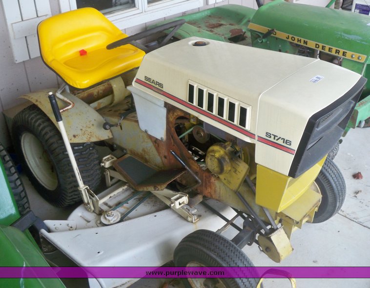 image for item 5173 Sears ST116 lawn mower