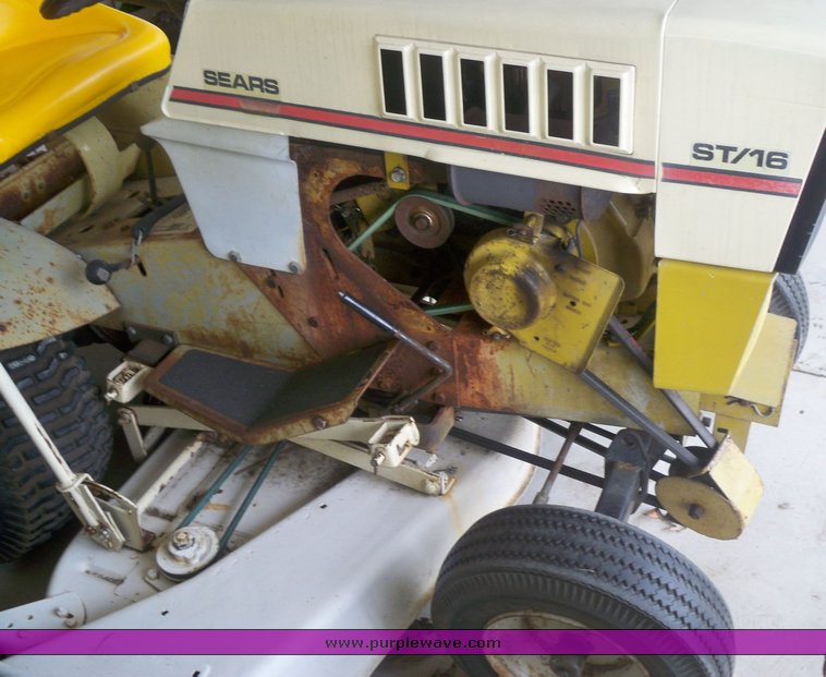 image for item 5173 Sears ST116 lawn mower