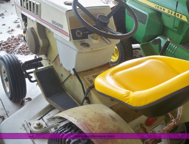 image for item 5173 Sears ST116 lawn mower