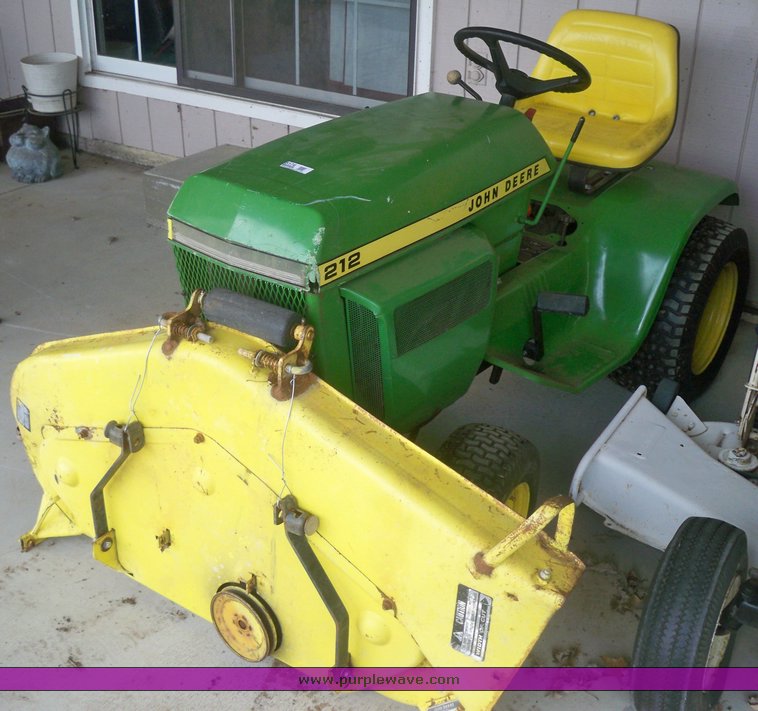 image for item 5174 John Deere 212 lawn mower