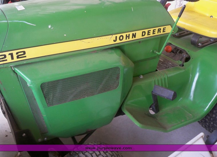 image for item 5174 John Deere 212 lawn mower