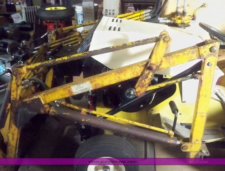 image for item 5179 Sears lawn mower with loader