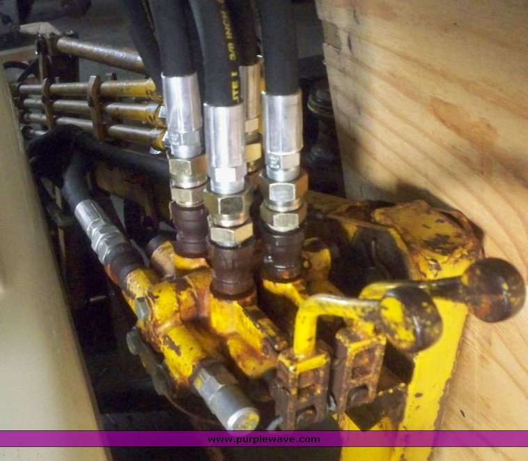 image for item 5179 Sears lawn mower with loader