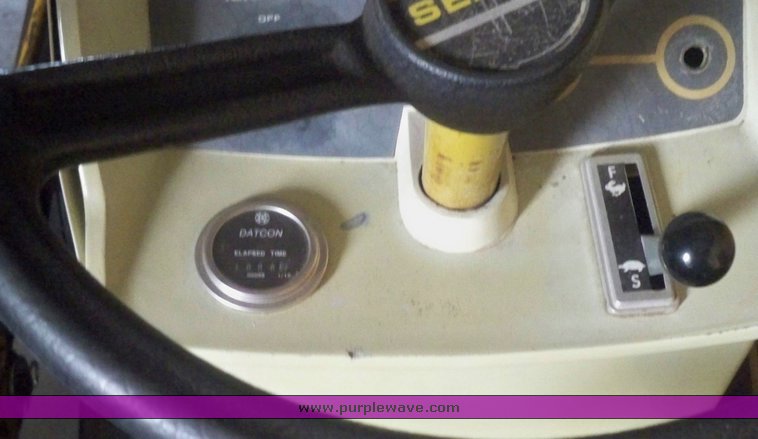 image for item 5179 Sears lawn mower with loader