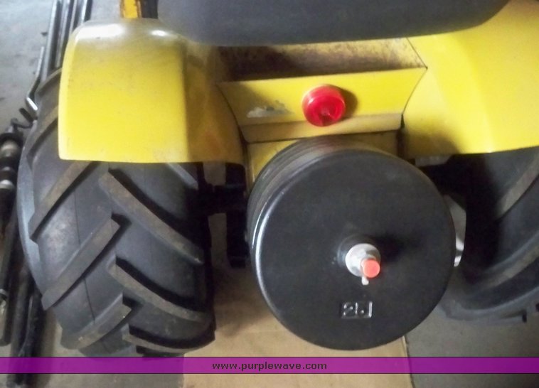 image for item 5179 Sears lawn mower with loader