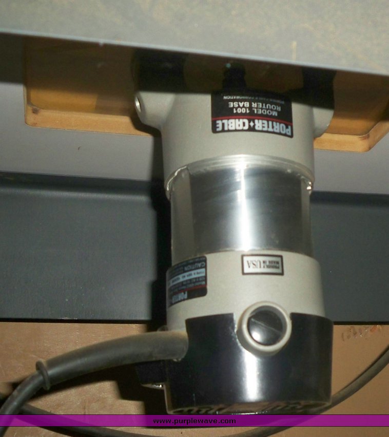 image for item 5180 Router table with bits