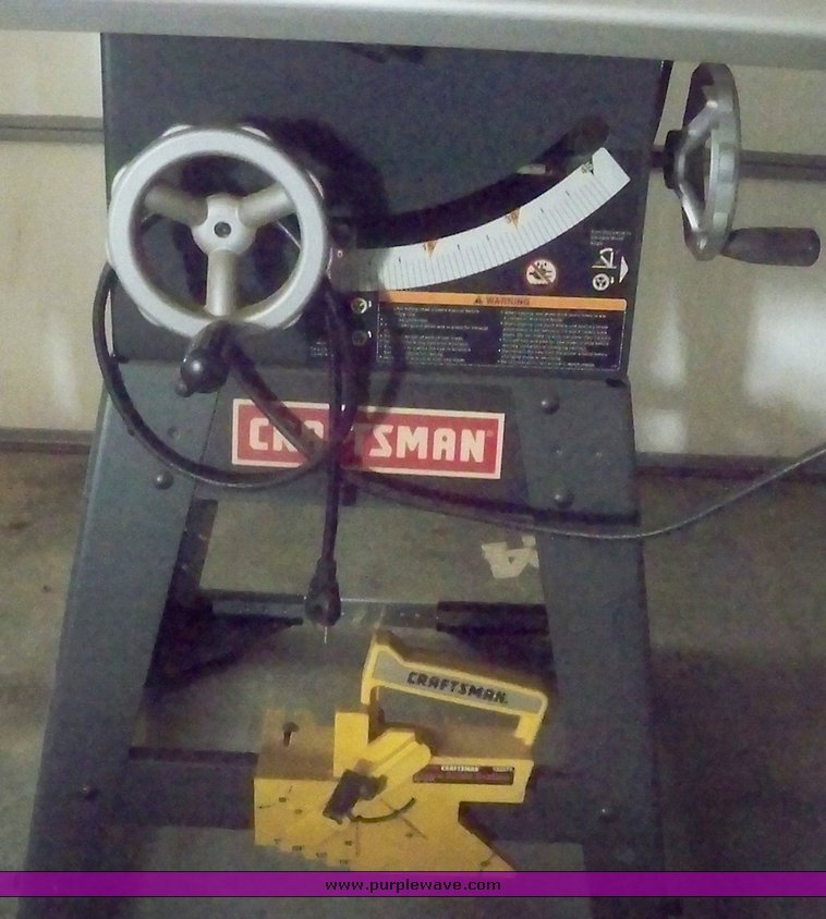 image for item 5188 Craftsman 10" table saw