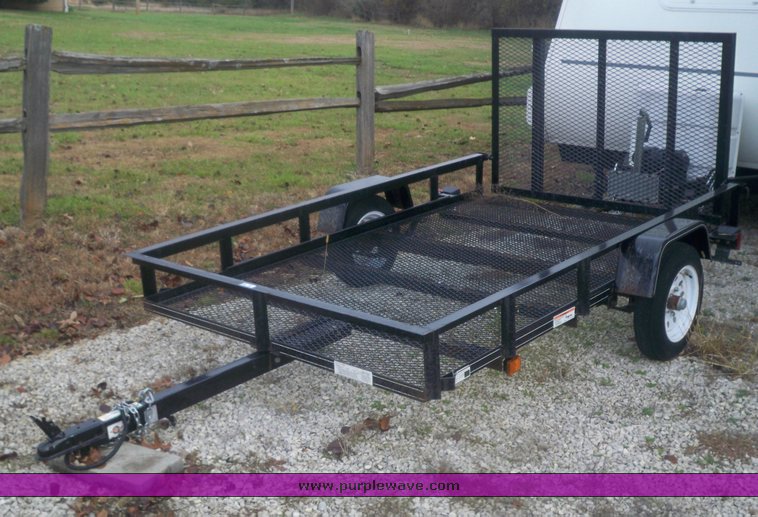 image for item 5193 Two wheel utility trailer