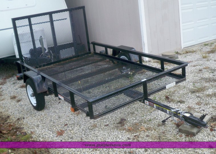 image for item 5193 Two wheel utility trailer