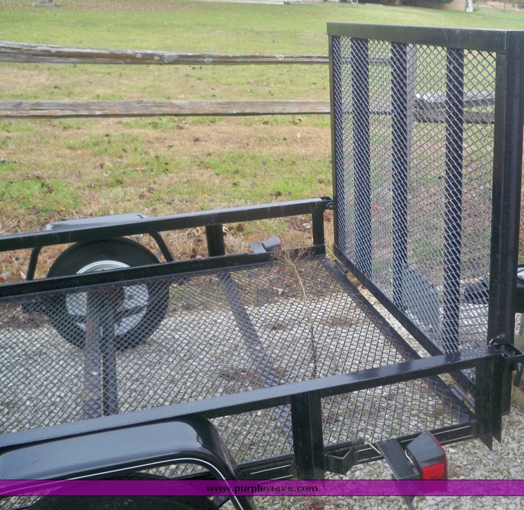 image for item 5193 Two wheel utility trailer