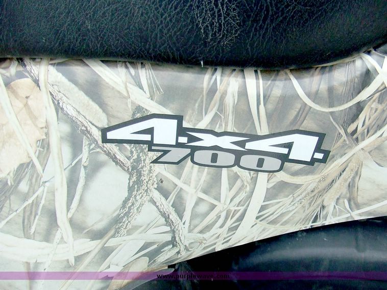 image for item 6519 2007 Suzuki King Quad 700 ATV