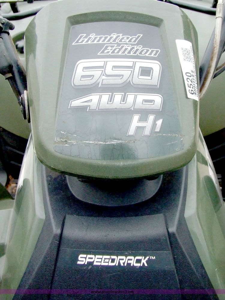 image for item 6520 2007 Arctic Cat 650 Limited Edition ATV