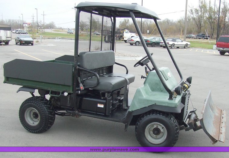 image for item 6522 Kawasaki Mule 2510 with blade and hoist