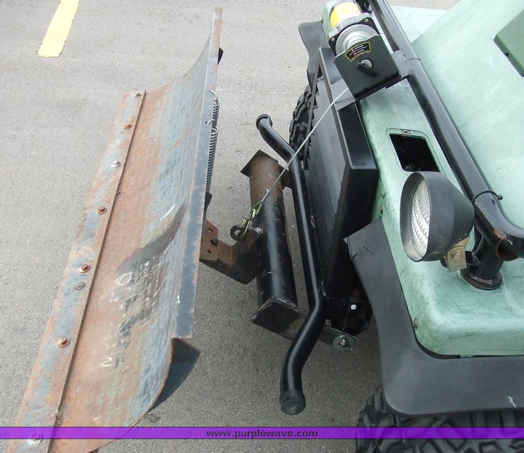 image for item 6522 Kawasaki Mule 2510 with blade and hoist