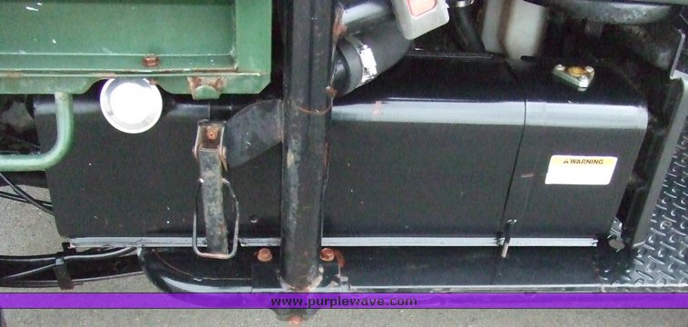 image for item 6522 Kawasaki Mule 2510 with blade and hoist