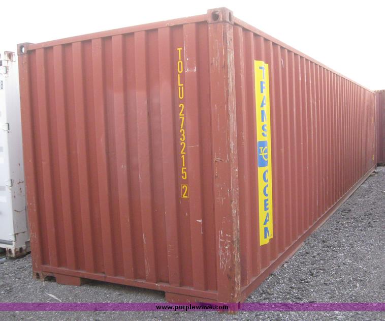 image for item 6568 40' storage container