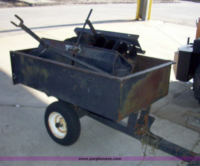 image for item 6593 Craftsman lawn mower with attachments
