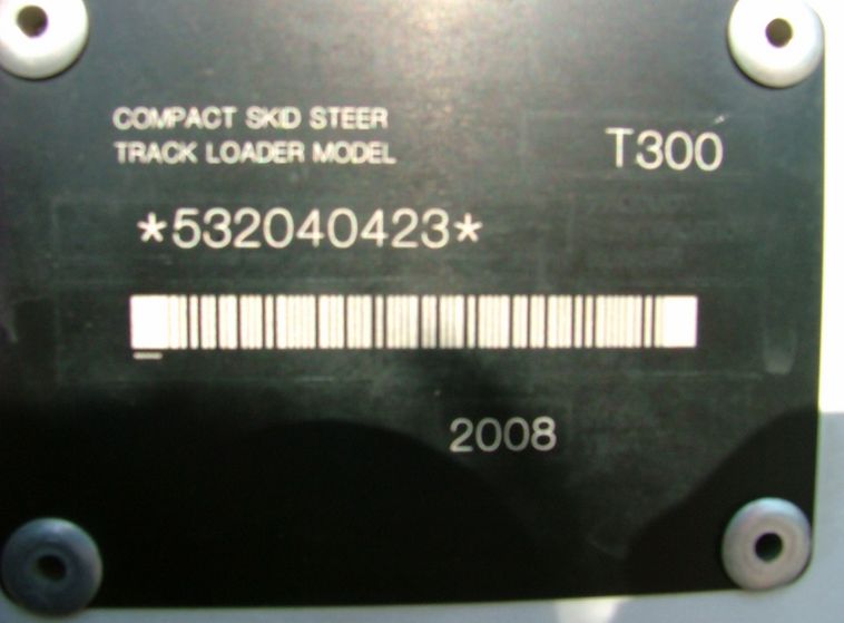image for item 3002 2008 Bobcat T-300 skid steer