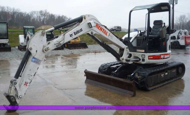 image for item 4241 2005 Bobcat 435ZHS compact excavator