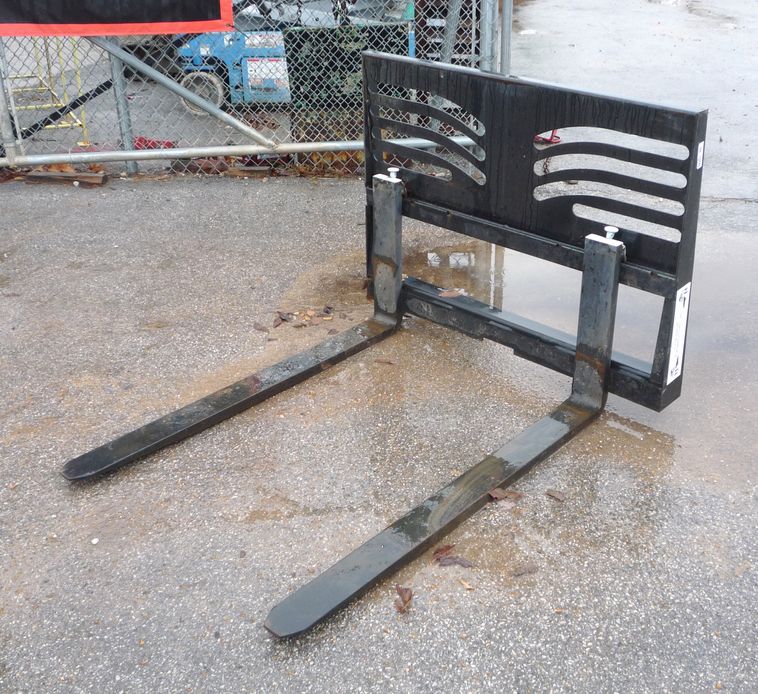 image for item 4256 48" pallet fork skid steer attachment