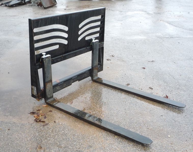 image for item 4256 48" pallet fork skid steer attachment