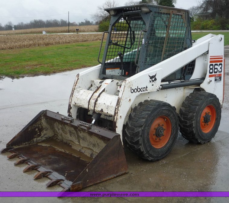 image for item 4264 1998 Bobcat 863 skid steer