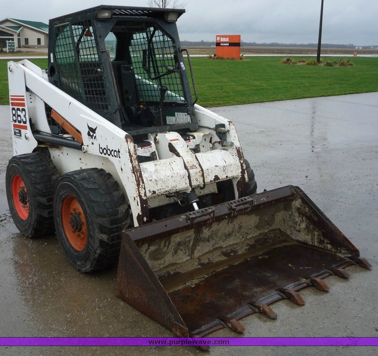 image for item 4264 1998 Bobcat 863 skid steer