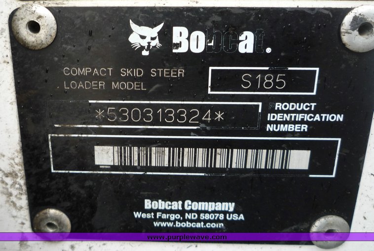 image for item 4265 2006 Bobcat S185 skid steer