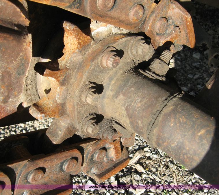 image for item 6565 2002 Ditch Witch 3700 trencher with front blade