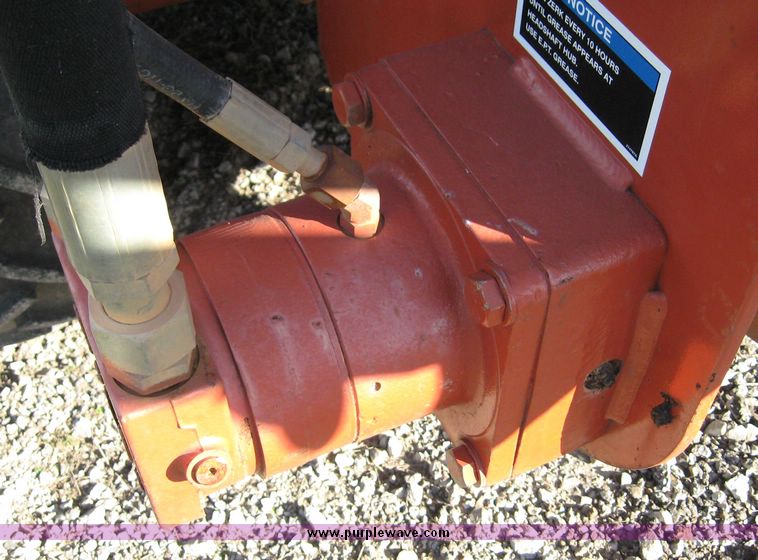 image for item 6565 2002 Ditch Witch 3700 trencher with front blade