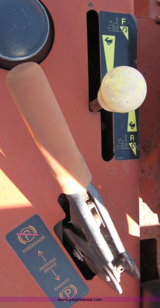 image for item 6565 2002 Ditch Witch 3700 trencher with front blade