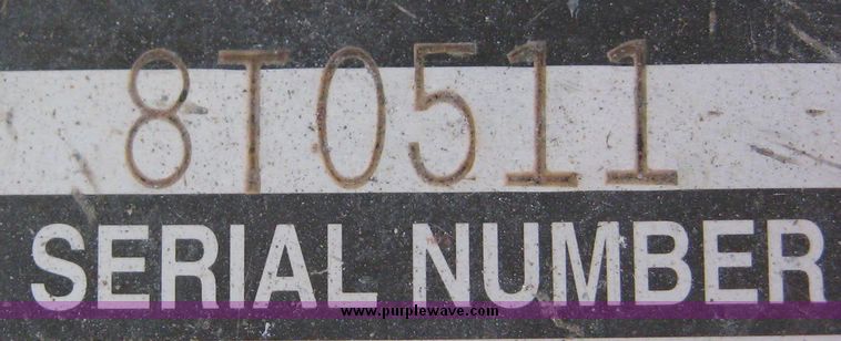 image for item 6565 2002 Ditch Witch 3700 trencher with front blade