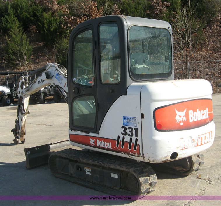 image for item 6603 2006 Bobcat 331 compact track excavator