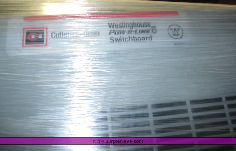 image for item 3909 Cutler-Hammer Pow-R-Line switch board