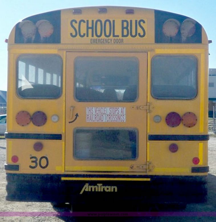 image for item 4190 1996 International 3800 65 passenger bus