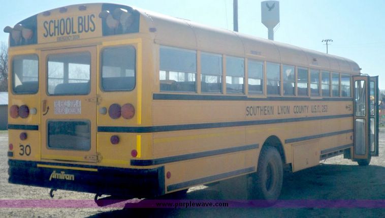 image for item 4190 1996 International 3800 65 passenger bus