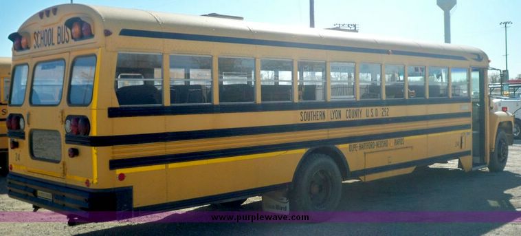 image for item 4191 1994 Ford B700 65 passenger bus