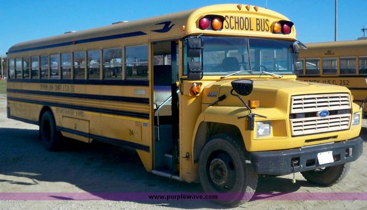 image for item 4191 1994 Ford B700 65 passenger bus